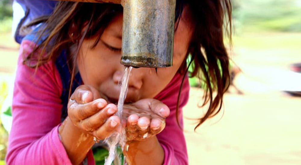 Trinkwasserversorgung für das Kinderdorf in Kambodscha, CFI-Kinderhilfe. jetzt spenden für Trinkwasser